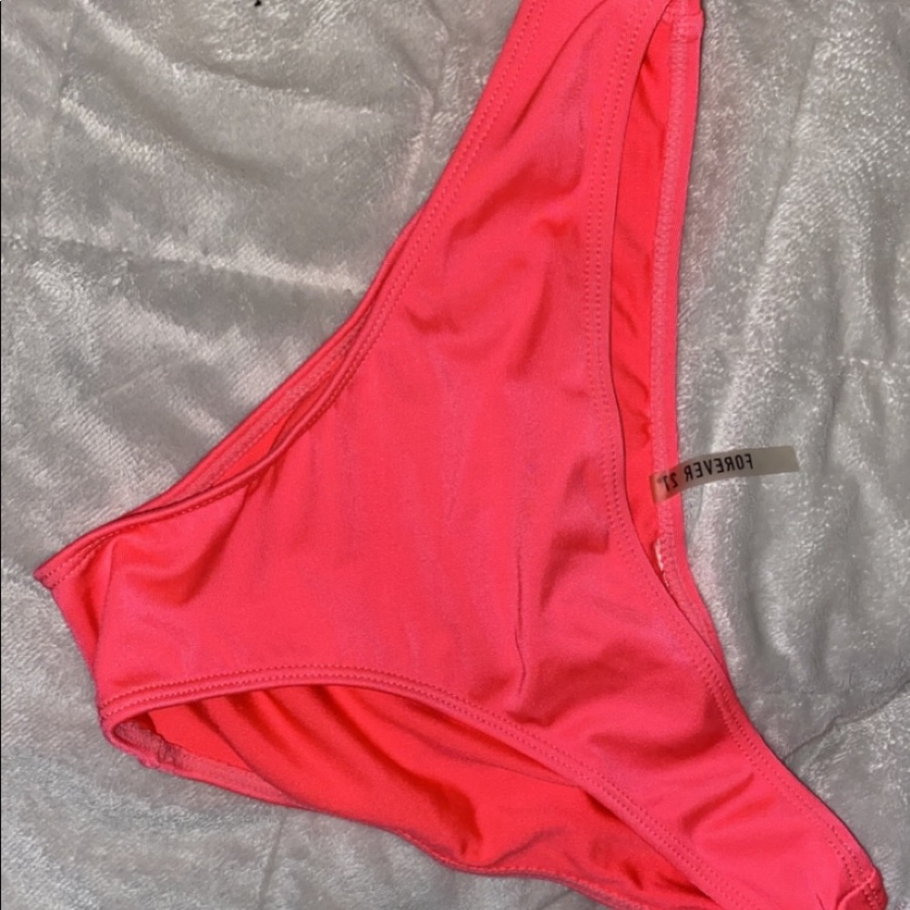 Pink bathing suit bottom